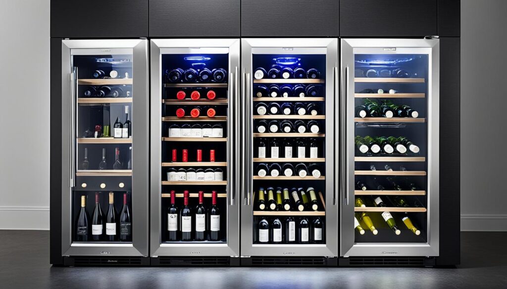 wine refrigerator