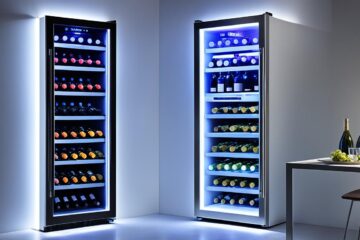 LED-Beleuchtung Weinkühlschrank