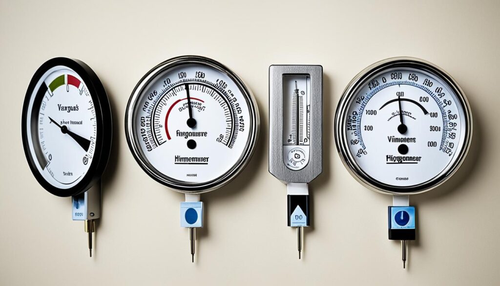 hygrometer types